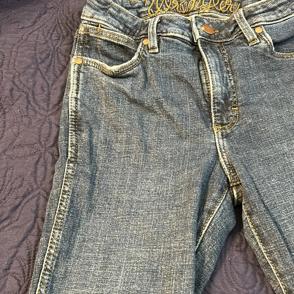 Wrangler Retro Mae High Rise Trouser Jeans - Picture 2 of 6